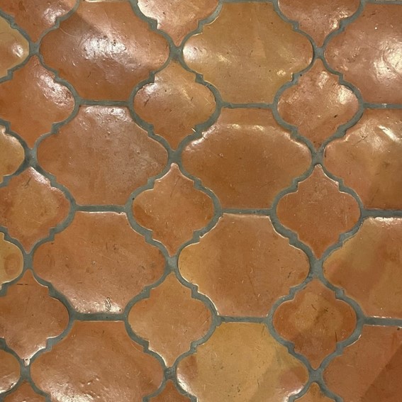 Handmade Cotto Dark Natural Terracotta Tile, 6x6x3/8, Terracotta Flooring