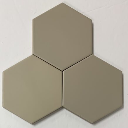 Porcelain EC Kromatika 4″ Hexagon Beige Matte