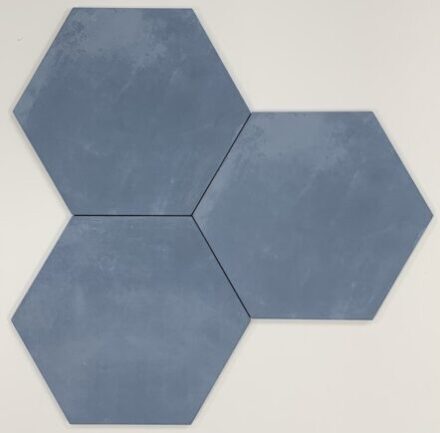 Porcelain BE Meraki/ PR Kratis Base 8” Hexagon Azul