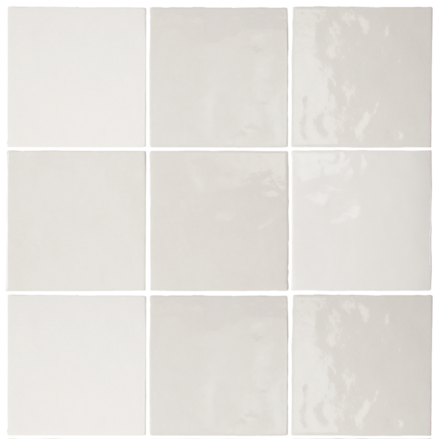 Ceramic EC Artisan 5.25×5.25 White Glossy