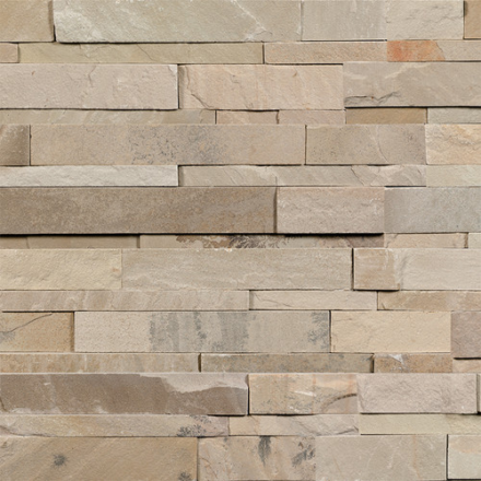 Ledgestone AN (Ledger Stone) African Dune Split Face Limestone 6×24