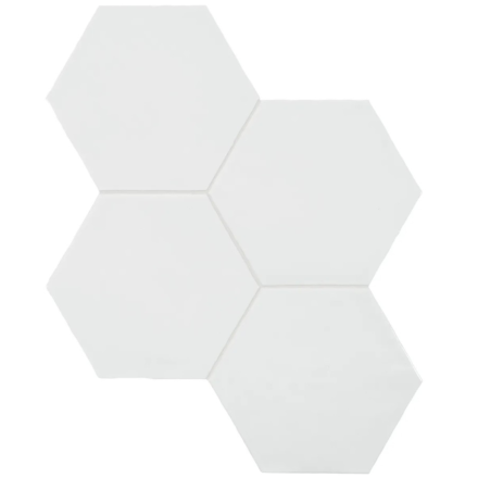 Ceramic AN Teramoda 6″ Hexagon Powder Glossy