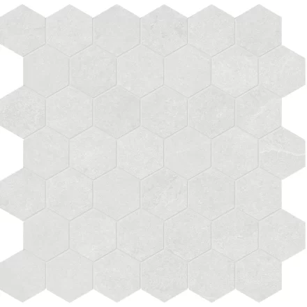 Porcelain AN Nord 2″ Hexagon Lithium Matte