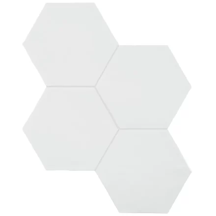 Ceramic AN Teramoda 6″ Hexagon Powder Glossy