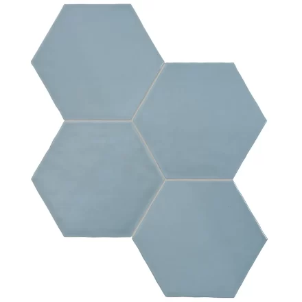 Ceramic AN Teramoda 6″ Hexagon Sky Glossy