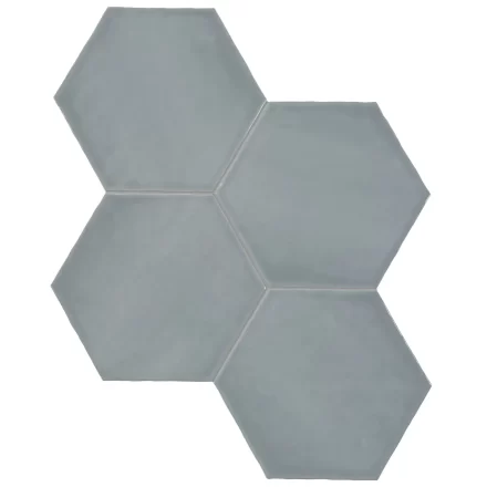 Ceramic AN Teramoda 6″ Hexagon Sterling Glossy