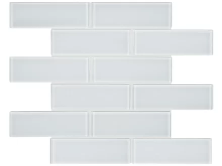 Glass AN Element 2×6 Brick Ice Glossy