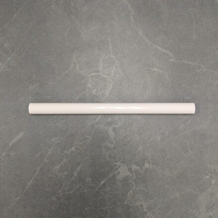 Ceramic EC Half Round White Glossy