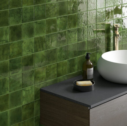 Ceramic EC Menorca 4×4 Tourmaline Glossy (Crackled)