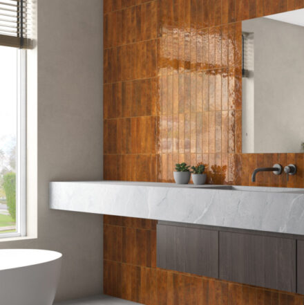 Ceramic EC Menorca 2.5×13 Rust Glossy (Crackled)
