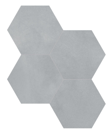 Porcelain AN Tapestri 8.5″ Hexagon Cashmere Flat