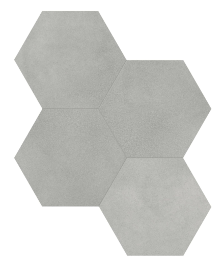 Porcelain AN Tapestri 8.5″ Hexagon Wool Flat